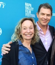 Irene and Bobby Flay at the Napa Valley Film Festival